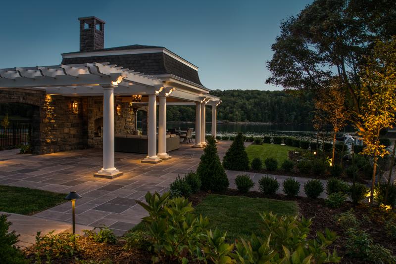 pathway lighting at club house